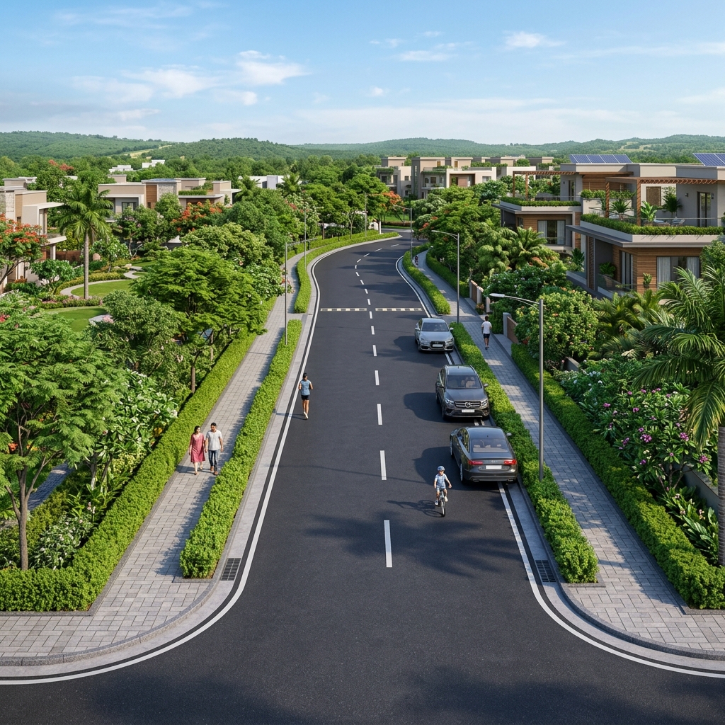 Wide Entry & Roads