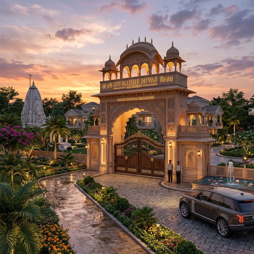 Vrindavan Orchid Entrance